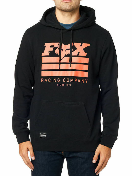 Fox Street Legal Men's Sweatshirt with Hood and Pockets Black