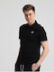 4F Men's T-shirt Polo Black