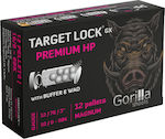Gorilla Shoots Target Lock 12βολο Premium HP Magnum 5τμχ