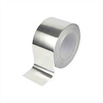 Logo Alu Tape Self-Adhesive Aluminum Tape Gray 50mmx10m 1pcs 65ΔΚ0167