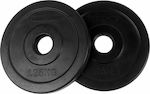 Tunturi Set of Plates Rubber 2 x 1.25kg Φ30mm