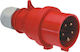 Geyer Male Industrial Socket Socket 4x32A 400V IP44 21017
