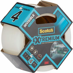 Scotch Scotch Extremium Invisible Самозалепваща Алуминиева лента Прозрачна 48ммx20м 1бр Scotch Scotch Extremium Invisible Самозалепваща Алуминиева лента Прозрачна 48ммx20м 1бр