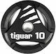Tiguar Set Discuri De Tip Olimpic Cauciucate 1 x 10kg Φ50mm cu Mânere