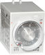 Adeleq Timer Relay Industrial Type Delay Timer with 8 Feet & 2 Transfer Contacts 11-08220