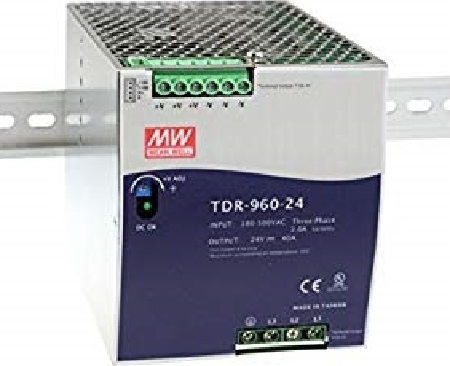 Mean Well Τροφοδοτικό Ράγας με Έξοδο 48V και Ισχύ 960W 20A Τροφοδοτικό Ράγας 960W 48V 20A