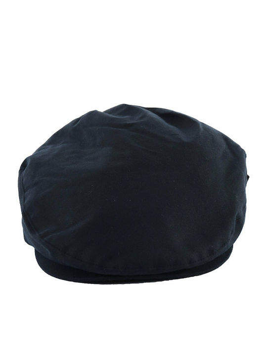 Barbour Chexiot Tartan Men's Flat Cap Blue