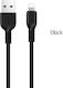 Hoco Regular USB to Lightning Cable Μαύρο 1m (HOC-X20i-BK)