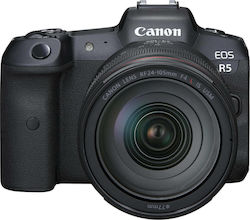 Canon EOS R5 Mirrorless Camera Full Frame Kit (RF 24-105mm F4L IS USM) Black