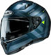 HJC I70 Watu Full Face Helmet with Pinlock and Sun Visor 1500gr MC4