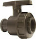 Palaplast 3150/0303 Connection Pipe Valve with Switch and Female-Female Thread 25.4mm