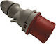 Eurolamp Male Industrial Socket Industrial Type Male Plug IP44 5x16A (380-415V) 147-16503