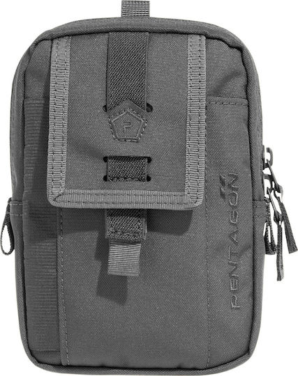 Pentagon Axon Military Pouch Belt made of Polyester Wolf Grey 1.05lt