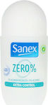 Sanex Zero 0% Extra Control 48h Deo Protection Roll-On 50ml