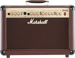 Marshall AS50DG Combo Amplifier for Acoustic Instruments 2 x 8" 50W Brown