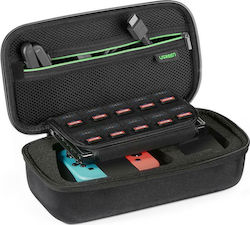 Ugreen Nintendo Switch Anti Shock Case Υφασμάτινη Θήκη Μεταφοράς Version A Small 26x13x8.8cm για Κονσόλα Switch Μαύρη