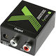 Techly Konverter RCA weiblich zu RCA / Toslink weiblich 1Stück IDATA SPDIF-3