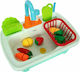 Cooking Toy / Kitchen Utensils Sink Set with Accessories