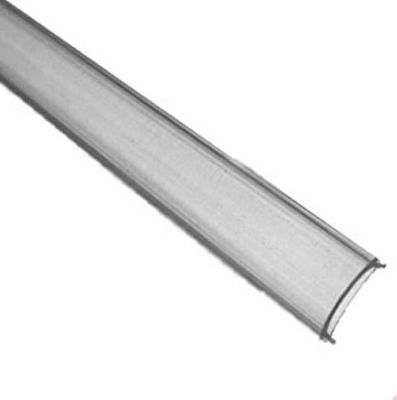 Adeleq Lid for LED Strip Accessories Transparente Abdeckung für Aluminiumprofil Ecke 2m 30-05712