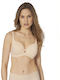 Sensation Bra with Light Padding Underwire Beige