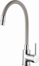 Piccadilly Creta Flexi Kitchen Faucet Flexible Grey