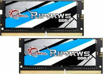 G.Skill Ripjaws 64GB DDR4 RAM με 2 Modules (2x32GB) και Ταχύτητα 3200 για Laptop