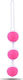 Toyz4lovers Enjoy Triple Bi Balls Stimulating Ball Bile vaginale Roz