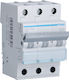 Hager Automatic Circuit Breaker 16A Triple-pole AC MCN316