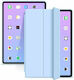 Tri-Fold Flip Cover Δερματίνης / Σιλικόνης Sky Blue (iPad Air 2020/2022)
