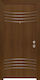 Πόρτα Ασφαλείας Laminate ΚΠ 115 Noce
