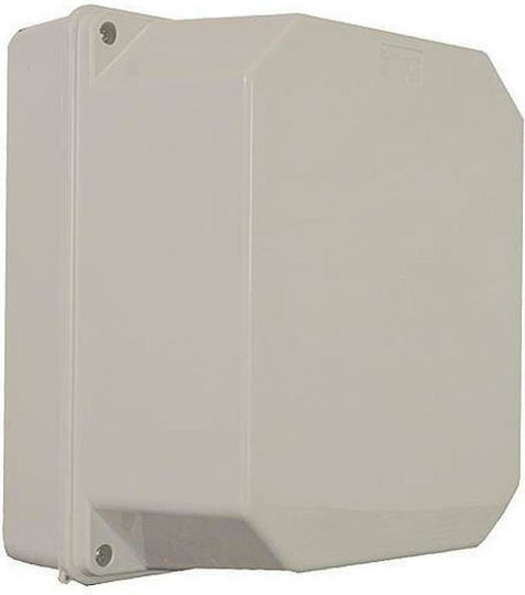 Eurolamp Surface Mounted Electrical Box Branching Watertight IP66 (190x145x135mm) in Gray Color
