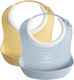 BabyBjorn Soft Small Waterproof Bib Plastic wit...