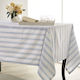 Whitegg Z019/1 Cotton Tablecloth Blue 160x220cm