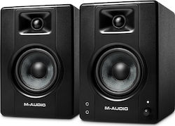 M-Audio Αυτοενισχυόμενα Ηχεία Studio Monitor 2 Δρόμων BX4 50W (Ζεύγος) Μαύρα