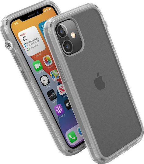 Catalyst Influence Back Cover Πλαστικό με Λουράκι Διάφανο (iPhone 12 mini)