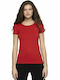 4F Γυναικείο Αθλητικό T-shirt Κόκκινο