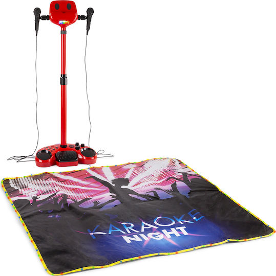Fenton Ηχείο Karaoke με Ενσύρματα Μικρόφωνα KSM15 Stage Set 130.162 Κόκκινο