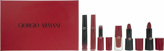 Giorgio Armani Red Lip Collector's Limited Edition Box Σετ Μακιγιάζ για τα Χείλη
