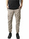 Ανδρικό Παντελόνι Cargo Regular Fit Μπεζ