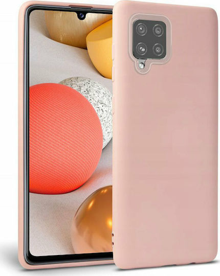 Tech-Protect Icon Soft Touch Back Cover Silicon Roz (Galaxy A42)