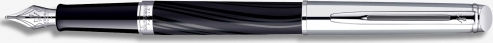 Waterman Hemisphere Deluxe CT Писалка за Писане Medium Черен от Стомана