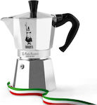 Bialetti Moka Express 3TZ 0003531 Мокро кафе 3Cups сребърен