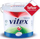 Vitex Teflon Basis W Plastik Farbe für Innenbereich Verwendung Weiß 10Es
