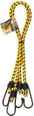 F.F. Group Car Luggage Elastric Strap Yellow 60cm 2pcs