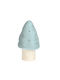 Egmont Led Kids Decorative Lamp Mushroom Blue 15x15x28εκ.
