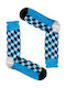 Lord Men's Patterned Socks Blue