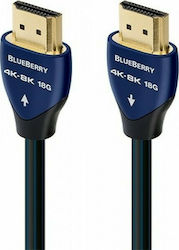 Audioquest BlueBerry HDMI 2.0 HDMI male - HDMI male Audioquest BlueBerry HDMI 2.0 HDMI male - HDMI male