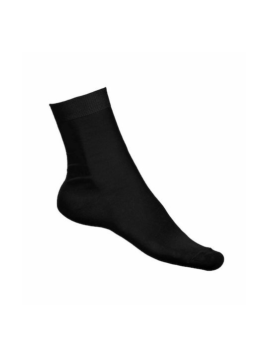 Lord Women's Solid Color Socks Black