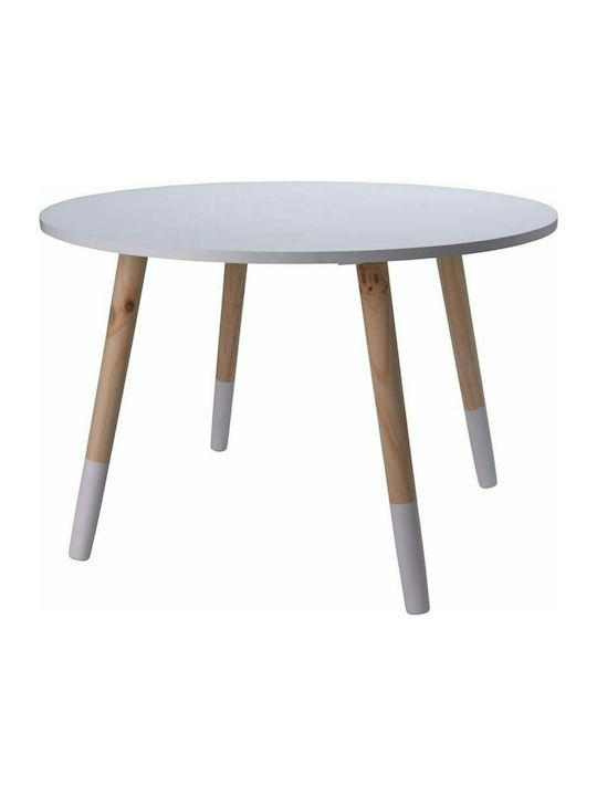 Kids Table made of Wood Gray