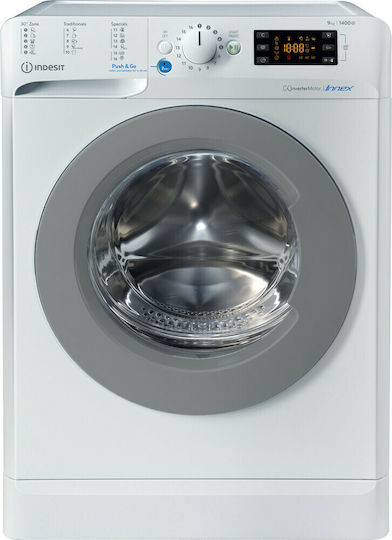 Indesit BWE 91484X WS EU N Πλυντήριο Ρούχων 9kg 1400 Στροφών F162157